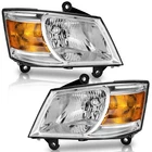 Weelmoto Pair Headlights For 2008-2010 Dodge Grand Caravan 4-DOOR Chrome Lamps New. Price: $87.88.