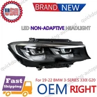 New Oem Led Headlight Without Afs For Bmw 3' G20 330I Right Side 2019-2022 Us. Price: $844.55.