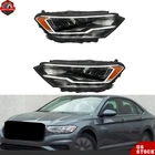 Lh+rh For 2019-2023 Volkswagen Vw Jetta Headlights Non-projector Led Drl Black New. Price: $205.06.