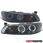 Fit 1997-2003 Pontiac Grand Prix Black Smoke Led Halo Projector Headlights 97-03 New. Price: $166.99.
