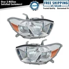 Headlight Assembly Set Driver & Passenger Side Fits 2008-2010 Toyota Highlander New. Price: $170.61.