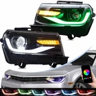 Vland Rgb Led Headlights For 2014-2015 Chevy Camaro Multi-color Sequential Pair New. Price: $508.49.