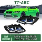 Tt-abc Led Headlights For Bmw Series E92 E93 2007-2010 Coupe 2-DR Front Lamps New. Price: $859.00.