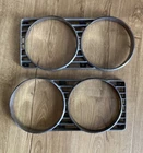 Vintage Original Pair Lincoln Continental Front Headlight Bezels 1966 1967 Rh Lh Used. Price: $24.95.