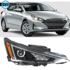 For 2019-2020 Hyundai Elantra Halogen Black Headlight Projector Passenger Side New. Price: $65.08.