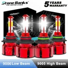 9005+9006 Led Combo Cob Headlight Kit 360000LM Bulbs Hi/low Beam 6000K New. Price: $18.79.
