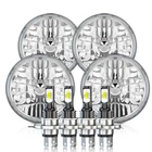 For Chevy Impala El Camino 5.75" 5-3/4"LED Headlights Hi/lo Beam Angle Eyes 4PCS New. Price: $109.99.
