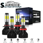 Cool White Led Headlight High Low Beam Bulbs 4-SIDES Lamps For Mazda 6 2014-2017 New. Price: $39.99.