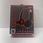 Sentry Pro Gaming Red Head Phones GX75 Led Light Up Set And Mic New Box Hpr. Price: $9.99.