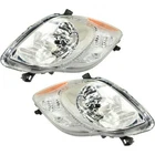 For 2009 10 2011 Toyota Yaris Pair Headlights Assembly Driver And Passenger Side New. Price: $179.27.