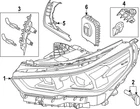 Genuine Bmw Headlamp Assembly 63-11-5-A87-8E7 New. Price: $2112.49.