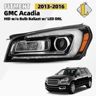 For 2013-2016 Gmc Acadia Hid/xenon W/led Drl Projector Headlight Driver Left New. Price: $242.99.
