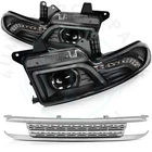 Pair Black Headlight Assembly Left Right For 2007-2015 Toyota Fj Cruiser 4.0L New. Price: $266.28.