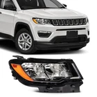 Scitoo Right Passenger Side Headlight For 2017-2021 Jeep Compass 2.0L 2.4L Black New. Price: $77.99.