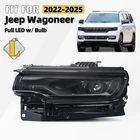 For 2022-2025 Jeep Wagoneer Full Led Black Headlight W/ Bulb Left Driver Side New. Price: $354.52.