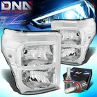 2011-2016 Ford F250- F550 Super Duty Headlight W/led Kit+cool Fan Chrome New. Price: $162.98.