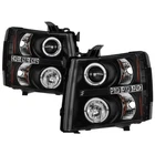 Spyder Chevy Silverado 1500 07-13 2500HD/3500HD 07-14 Projector Headlights Led New. Price: $207.31.
