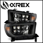 Alpharex Alpha-black Nova Led Projector Headlights Fit 2007-2013 Toyota Tundra New. Price: $1350.00.