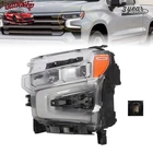 Full Led Headlight For 2022-2025 Chevy Silverado 1500 Lt Rst Driver Left Chrome New. Price: $145.99.