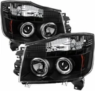 Spyder Projector Headlights Led Halo For 04-14 Nissan Titan / 04-07 Armada New. Price: $276.97.