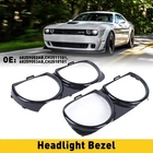 4X Headlight Trim Ring Left+right For 2015-2022 Dodge Challenger Car Accessories New. Price: $38.94.