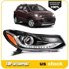 Right Passenger Side For 2017-2022 Chevy Trax Headlight W/bulbs Led Drl Type New. Price: $109.99.