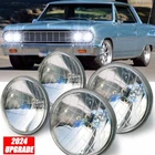4PC 5.75" 5-3/4" Halogen Headlights Hi-lo Beam For Chevy Chevelle 1964-1968 1970 New. Price: $79.99.