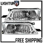 Fits 1997-1999 Nissan Maxima Left Right Sides Pair Headlamps Headlights New. Price: $89.07.