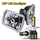 Pair 7X6" 5X7" Led Headlights Square High Low Fit Ford Cargo Van Chevy F-59 New. Price: $69.99.