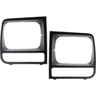 Jeep Cherokee For 1997-01 Headlight Door Set Parking Hole Lh And Rh Black New. Price: $37.90.