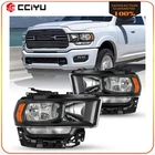 For 2019-2024 Ram 2500 3500 Black Headlights Assembly W/bulb Left+right New. Price: $315.99.