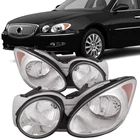 Headlamps Set Left Right Pair Halogen Fits 2005-2007 Buick Lacrosse Chrome New. Price: $151.82.