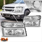 For 04-12 Chevrolet Colorado Gmc Canyon Clear Corner Chrome Housing Headlights New. Price: $75.90.