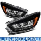 Black Pair Reflector Headlights Assembly W/ Bulbs Ford Escape 2017-2019 New. Price: $175.99.