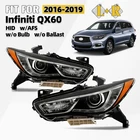 Hid Headlight For 2016-2019 Infiniti QX60 W/afs W/o Bulb Ballast Left+right New. Price: $592.99.