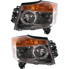 For Nissan Armada Headlight 2008-2015 Driver And Passenger Pair Halogen Capa New. Price: $327.83.