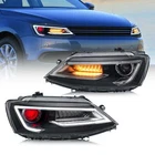 Led Drl Demon Eye Headlights For Volkswagen Vw Jetta 2011-18 Front Lamp Assembly New. Price: $443.99.