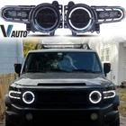 Fit Toyota Fj Cruiser 2007-17 Sequential Led Headlights Drl W/dynamic Left+right New. Price: $439.99.