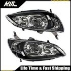 Pair Headlight Assemblies Front For Honda Civic 2004-2005 1.3/1.7L 2/4DOOR Black New. Price: $82.99.