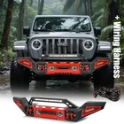Aaiwa Front Bumper For 2007-2023 Jeep Wrangler Jk/jl/gladiator Jt W/ Led Lights New. Price: $349.95.
