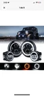 Xprite 7 Inch 90W Led Headlights & 4 60W Fog Combo W/white Halo L... New. Price: $99.00.