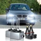 For Bmw 525I 530I 2006-2007 -4PCS Led Headlight Hi/lo Beam Fog Bulbs New. Price: $29.99.