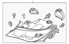 Genuine Bmw Composite Headlamp 63-12-7-165-986 New. Price: $2277.22.