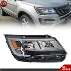 Side Halogen W/led Drl 2016-2019 Ford Explorer Headlights Headlamp Chrome New. Price: $111.84.