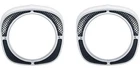 Oer TF400002 1957 Chevrolet Bel Air, 150, 210, Nomad; Headlamp Bezels; Pair New. Price: $199.99.