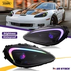 Rgb Led Headlights Drl Assembly For 2005-2013 Chevrolet Corvette C6 Lamps New. Price: $699.00.