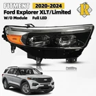 Full Headlight W/led Drl 2020-2024 Ford Explorer Right Passenger Chrome New. Price: $197.99.