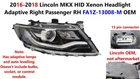 2016-2018 Lincoln Mkx Hid Xenon Headlight Adaptive Right Passenger Rh FA1Z13008M New. Price: $449.00.