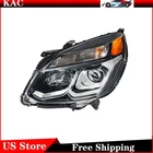 Left Headlight Assembly Halogen Projector Fits 2016-2017 Chevrolet Equinox Clear New. Price: $83.99.