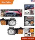 Headlight Assembly For 2006-2010 Hummer H3/H3T Clear/yellow Lens Pair New. Price: $235.99.
